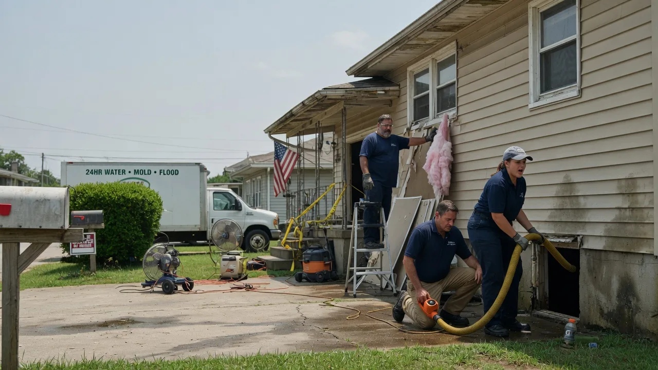 Water Damage Repair in Nashville, KS near me